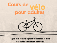 Cours de vélo pour adultes